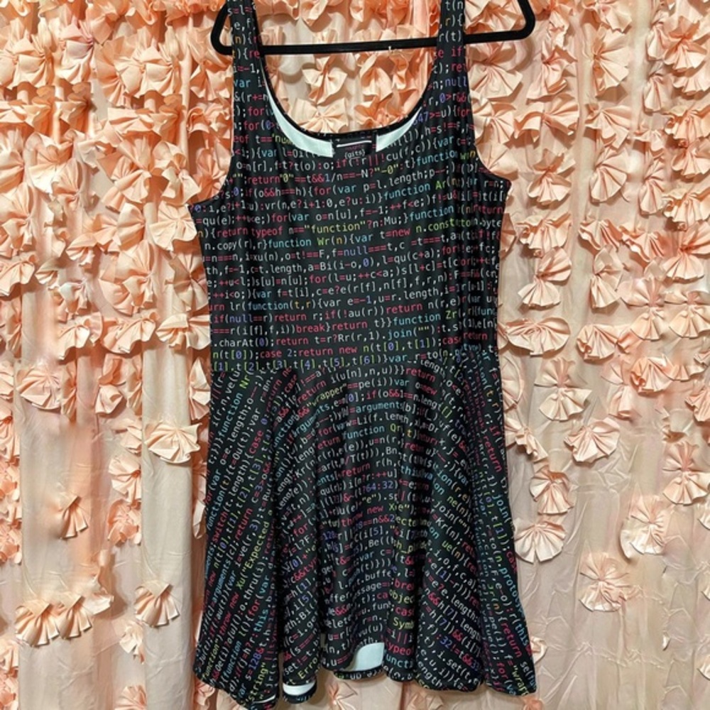Naughty Gits code dress for web developers in 2x